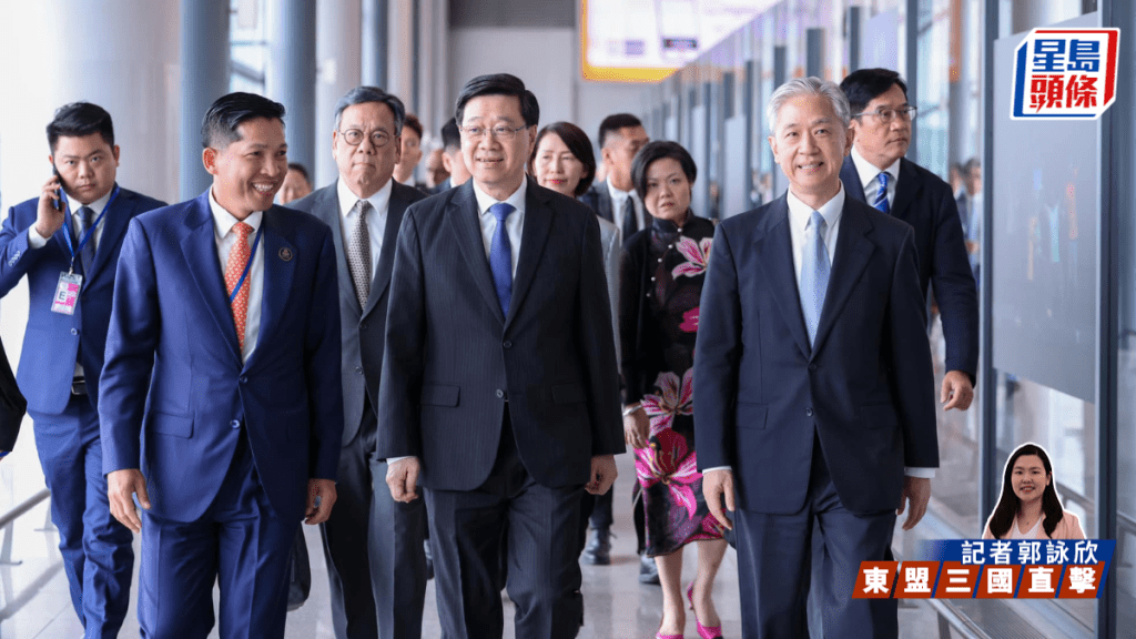 李家超訪東盟︱梁振英亦同日到訪 中國駐柬埔寨大使汪文斌:顯示兩地友好合作