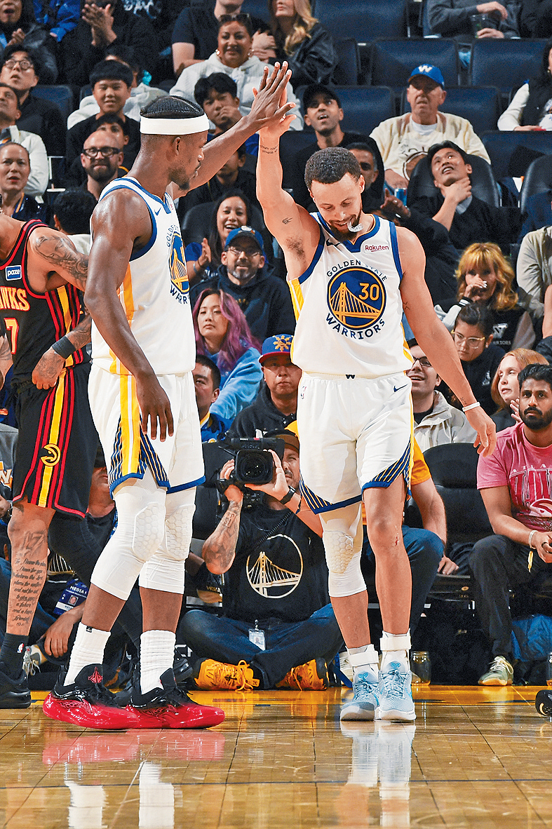 勇士兩老居利、畢拿合轟61分仍要輸波。