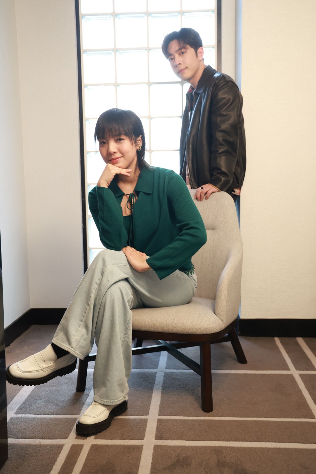 Edan、鍾雪瑩談擇偶條件。