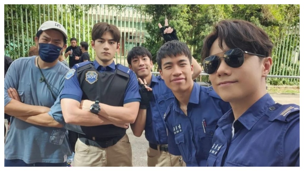 Jeffrey手瓜起腱谷爆制服 軒仔悠閒探班