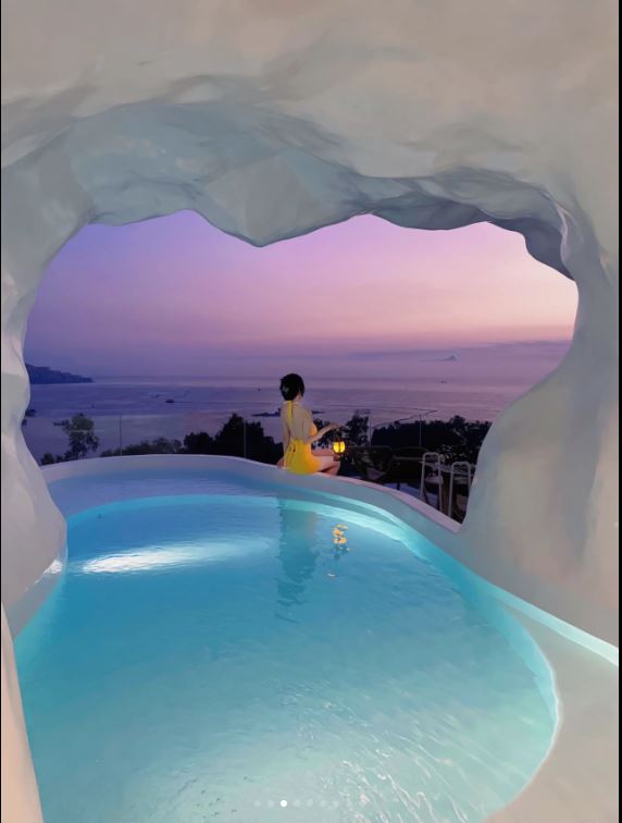 第二期民宿更用上希臘聖托里尼當地酒店的洞穴設計