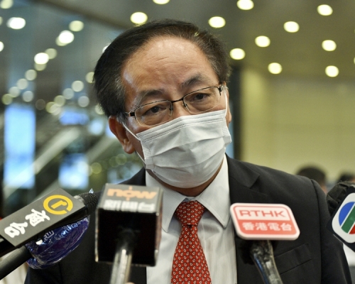 葉國謙稱昨日才得知施政報告押後宣讀，感到突然及奇怪。資料圖片