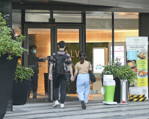 帝逸酒店一名後勤員工確診。資料圖片