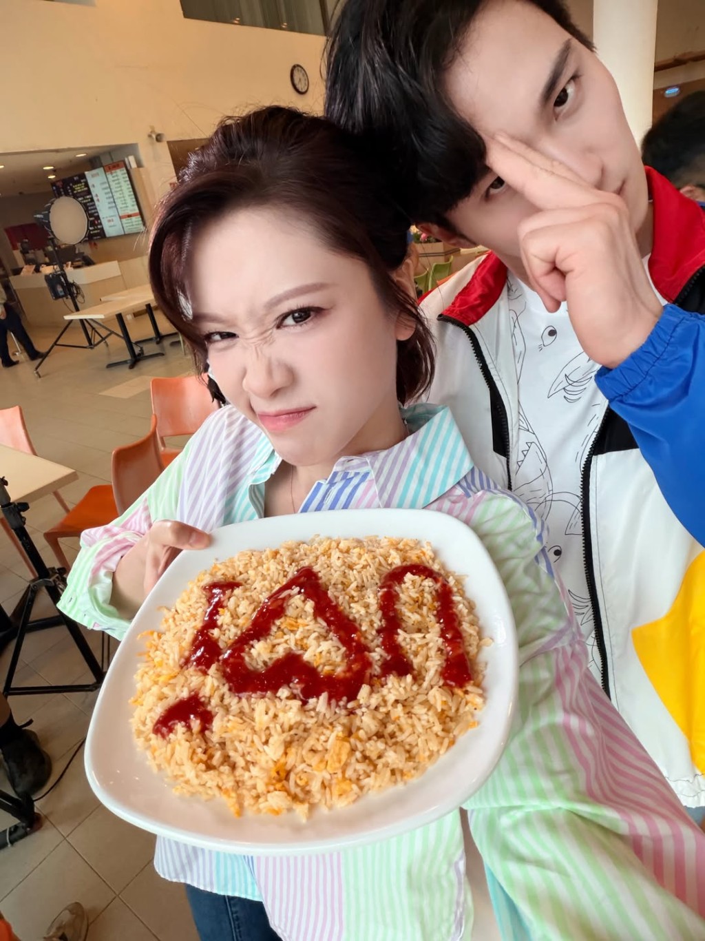周嘉洛會到林凱恩IG留言。 周嘉洛會到林凱恩IG留言。