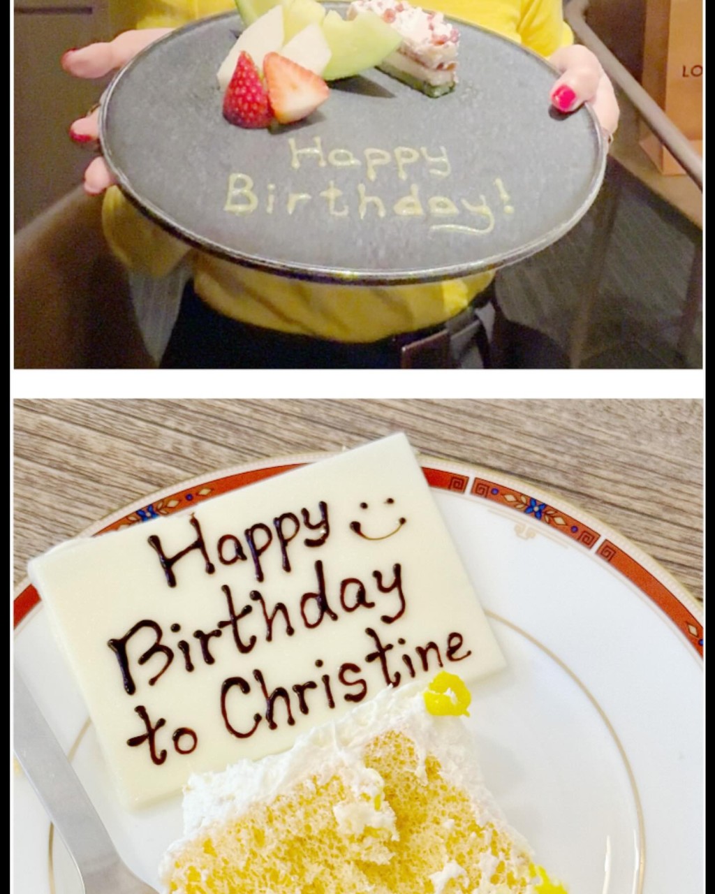 2月24日是伍詠薇的55歲生日，她連吃了多餐生日飯及生日蛋糕。