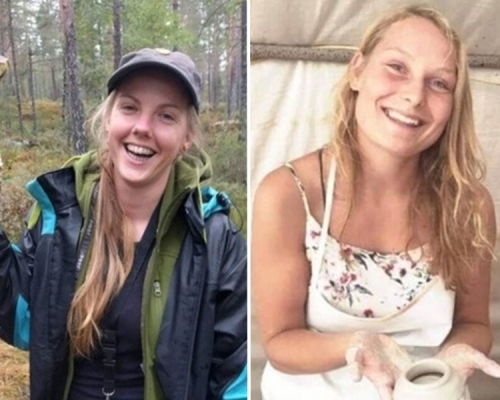 兩名女子分別是來自挪威的28歲尤蘭（左）和24歲來自丹麥的耶斯佩森。　網圖