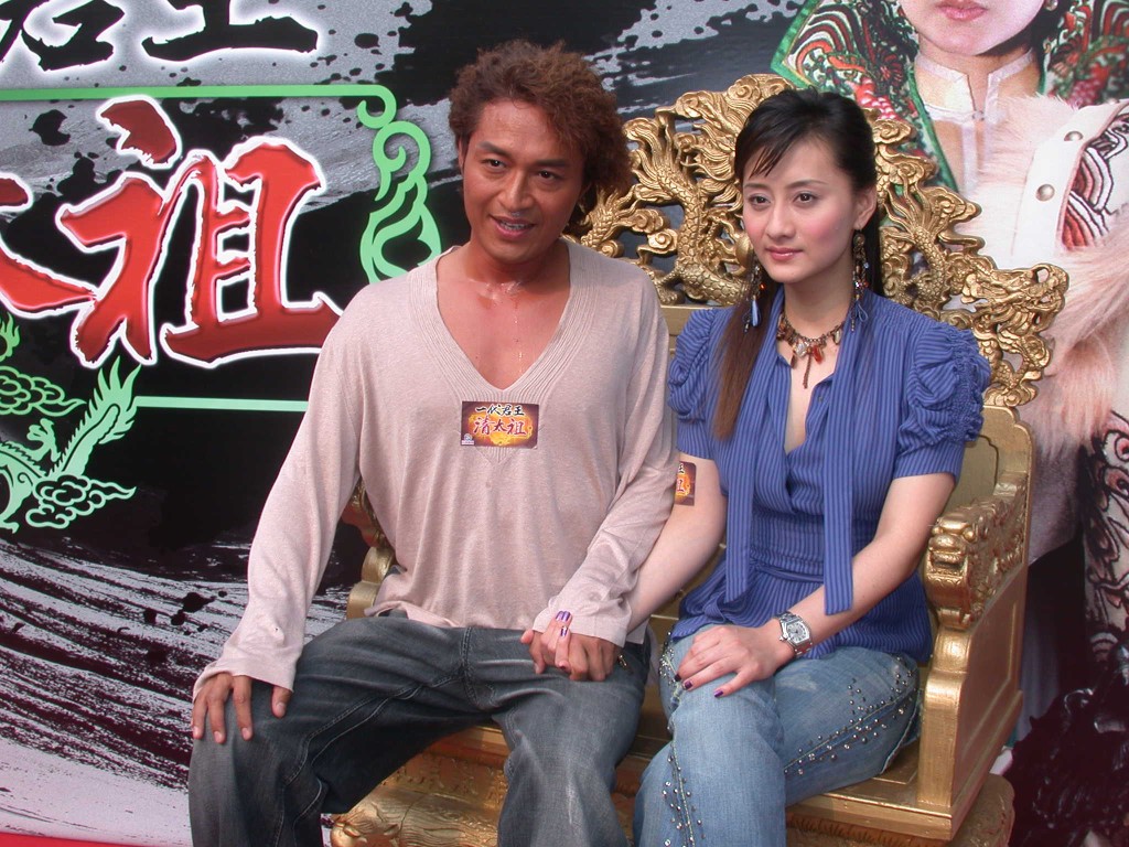 馬景濤曾與陳德容合拍亞視劇《一代君王清太祖》。