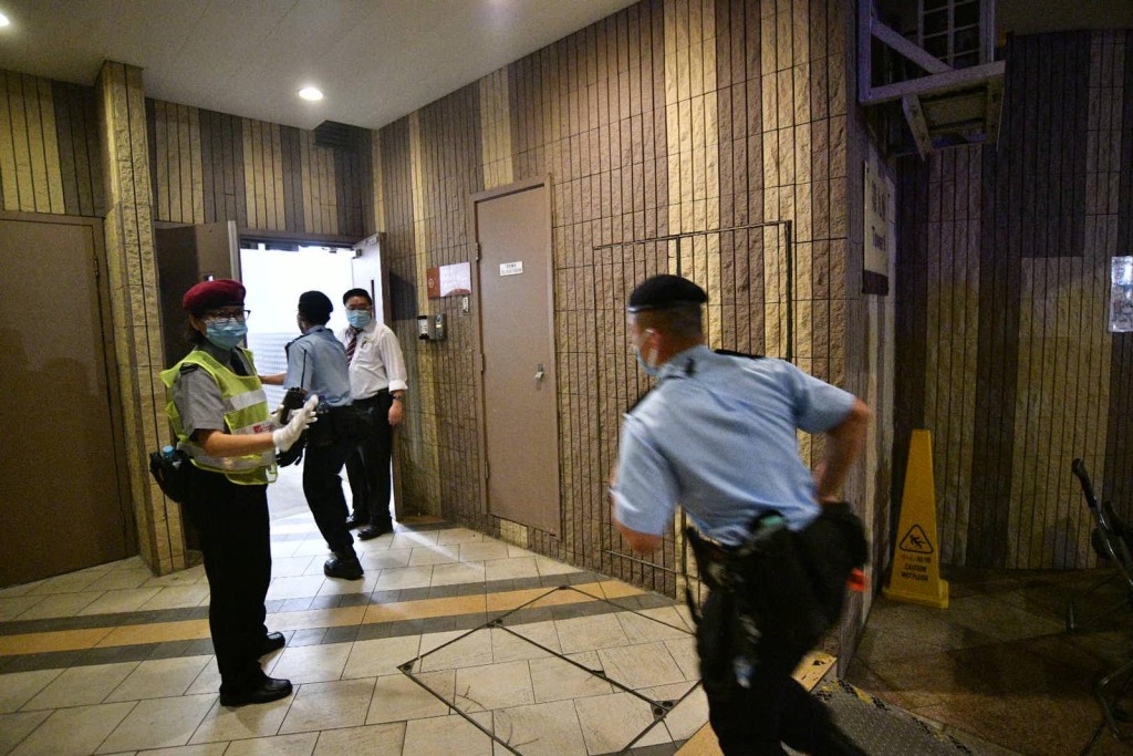 日出康城領凱第9座列受限區域。
