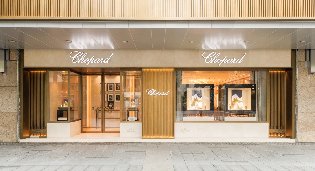 Chopard位於中環置地太子的旗艦店開幕一周年。