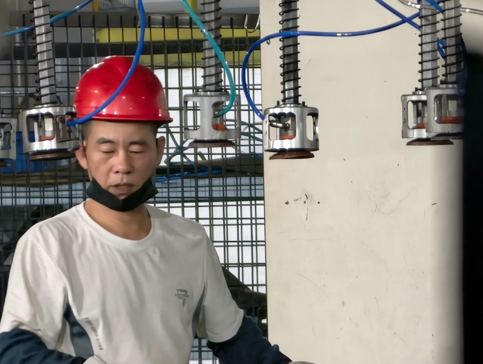 該名工人開直播,否認和陳小春有任何親屬關係。 該名工人開直播,否認和陳小春有任何親屬關係。