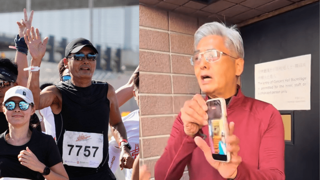 周潤發西貢跑步被集郵  一反常態拒合照嚇窒粉絲  跑友做錯一件事激親發哥