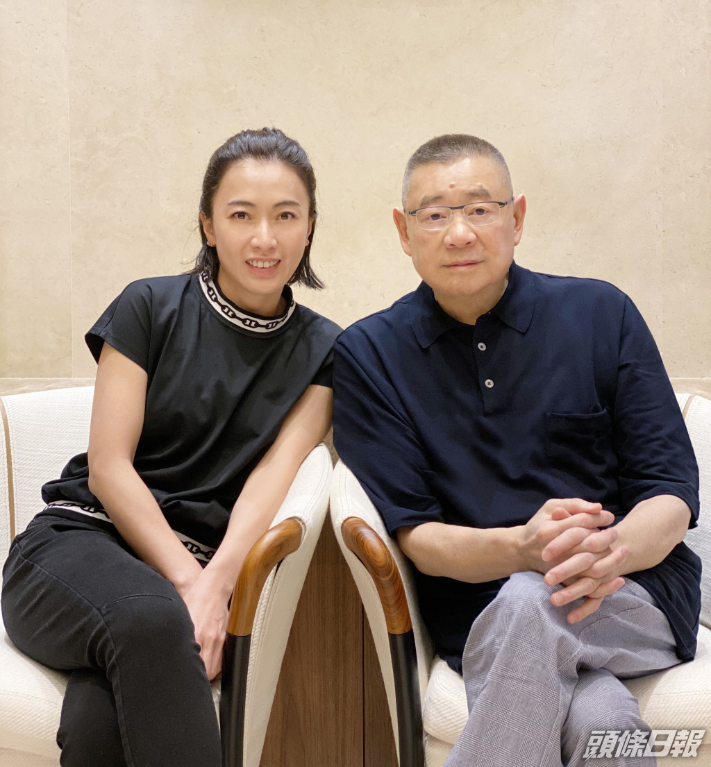 甘比與丈夫劉鑾雄相愛多年。