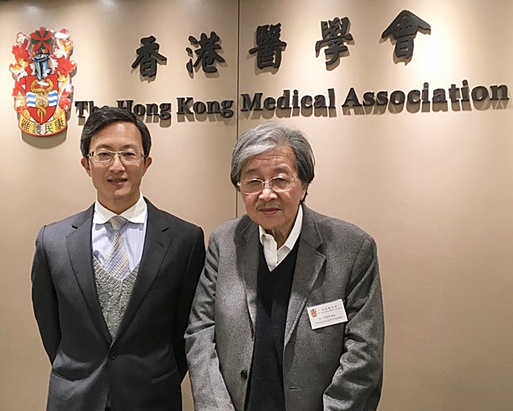 左起:林哲玄、蔡堅。