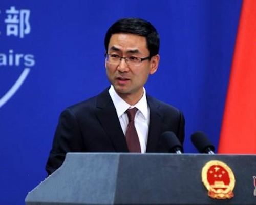 中國外交部發言人耿爽表示，無論日方怎麼說怎麼做都改變不了事實。  資料圖片