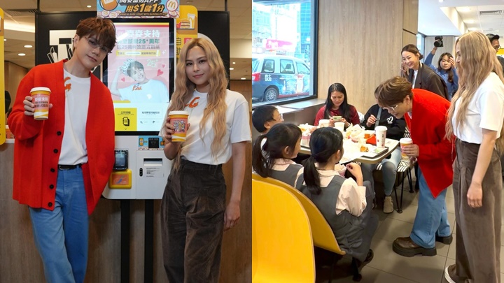 张敬轩落区派奶茶被小学生拒绝   Gin Lee问题考起Fans  「25+ 英皇群星演唱会」门票明天公售