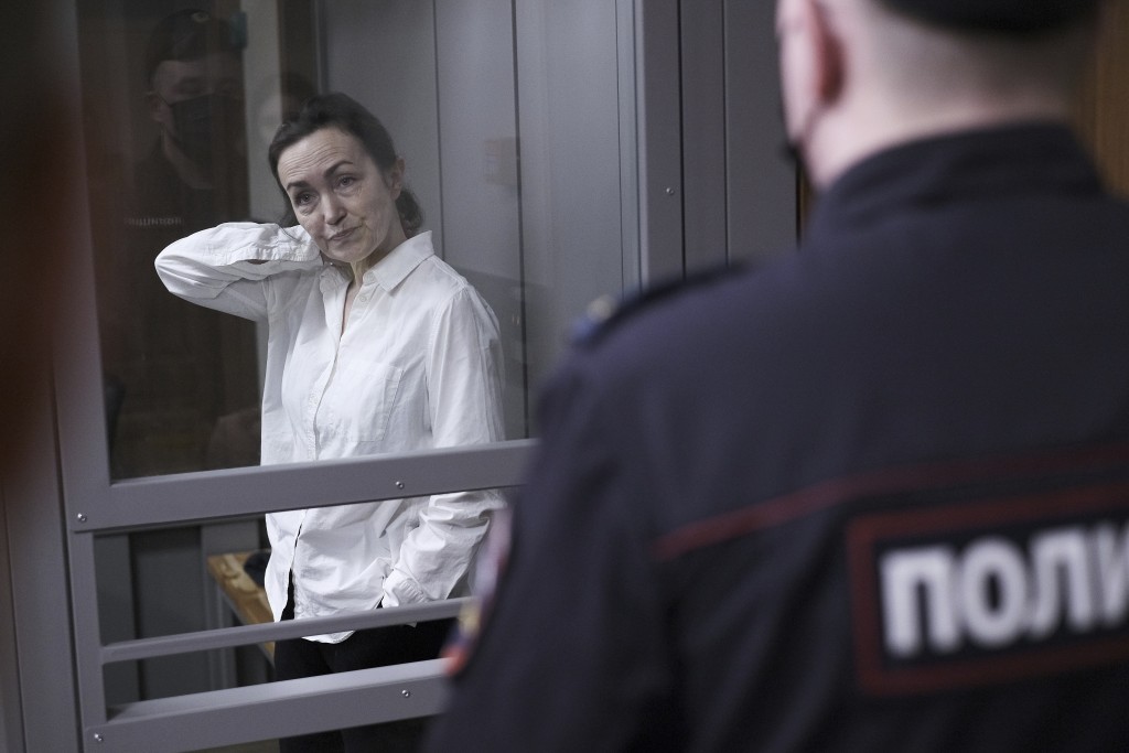 库尔马舍娃是在上周五被判刑。美联社