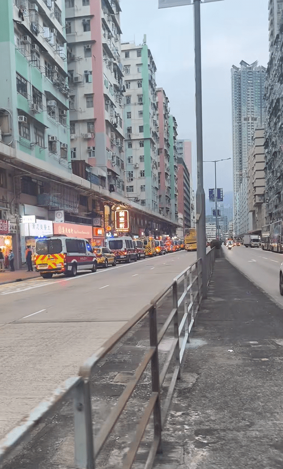 警方到場調查。網上圖片 警方到場調查。網上圖片