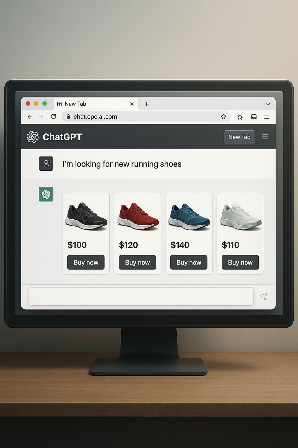 在國外,ChatGPT早前已開先河,與沃爾瑪展開合作,用戶可以直接在聊天界面内完成下單支付。 在國外,ChatGPT早前已開先河,與沃爾瑪展開合作,用戶可以直接在聊天界面内完成下單支付。