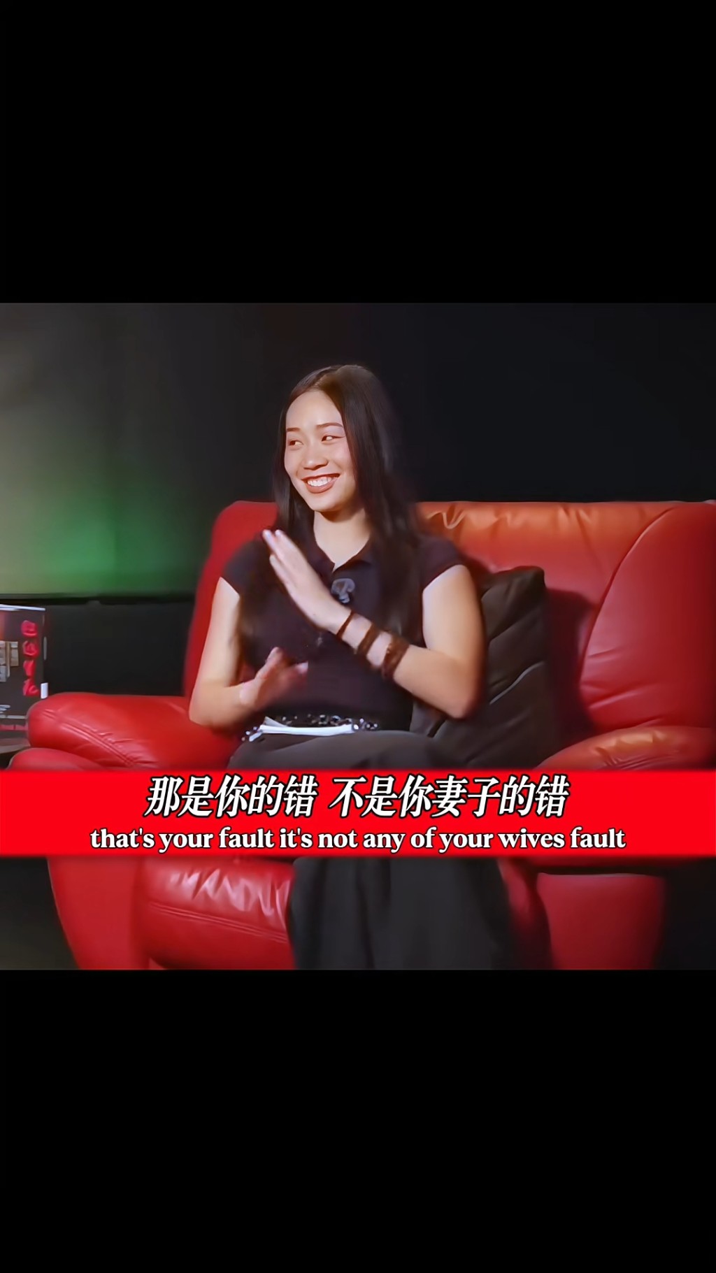 利智的細女Jada寸爸爸李連杰「外父命」：「又失敗了三次，那是你的錯，不是你妻子的事。」