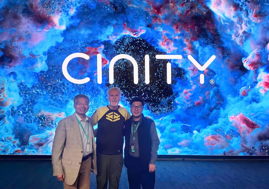 导演占士金马伦盛赞CINITY LED技术，称其为「新黄金标准」。