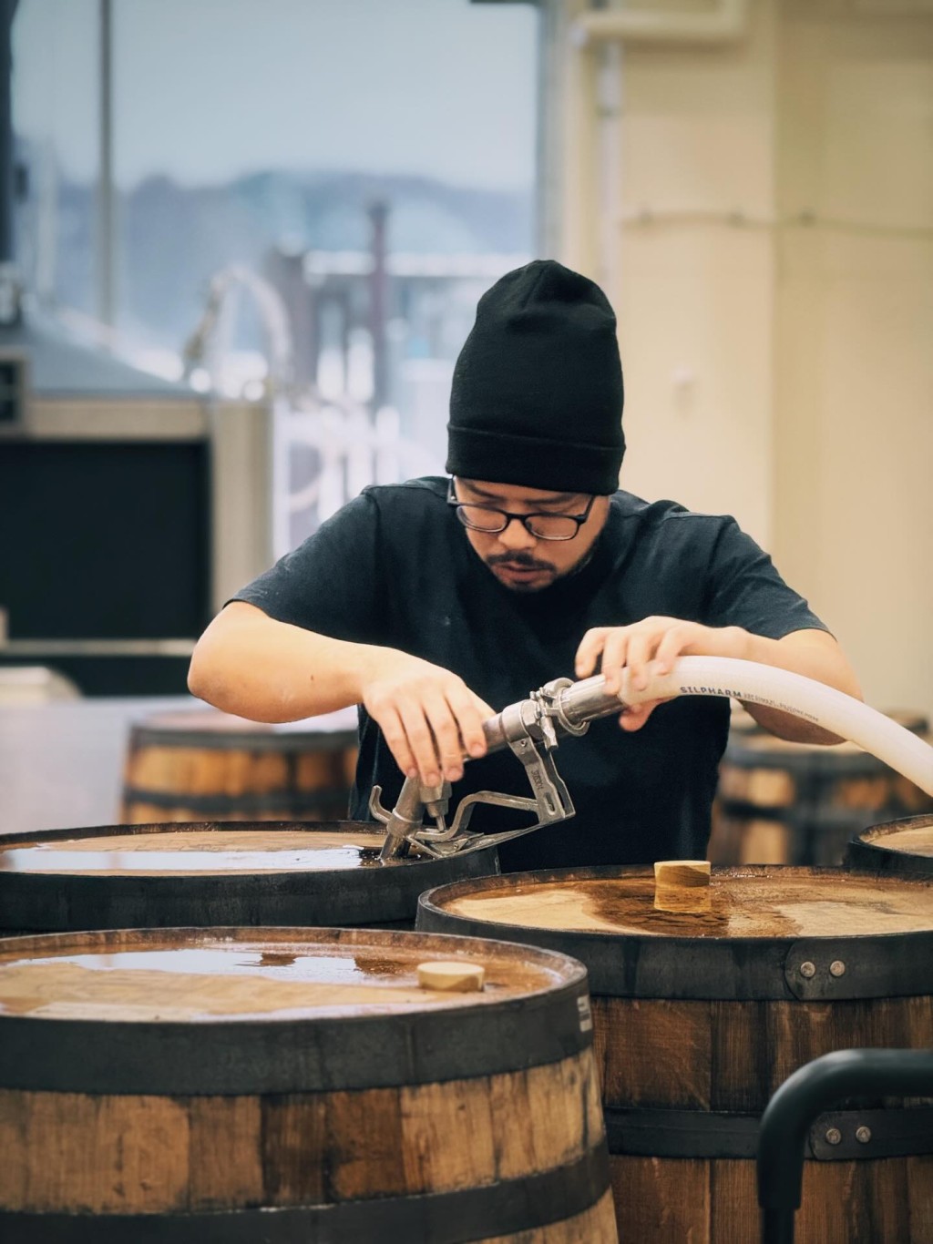 丹丘蒸留所首批私人威士忌包桶已完成入桶。 丹丘蒸留所首批私人威士忌包桶已完成入桶。