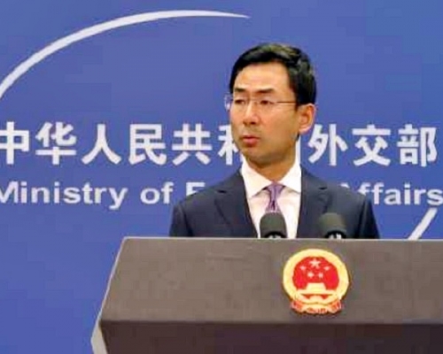 對於特朗普將晤金正恩，中國外交部發言人耿爽表示歡迎。