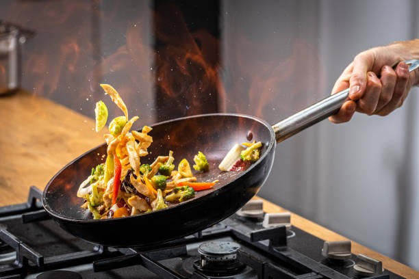 研究发现，烹饪产生的单线态氧含量与室外测量的环境污染程度相似。istock 