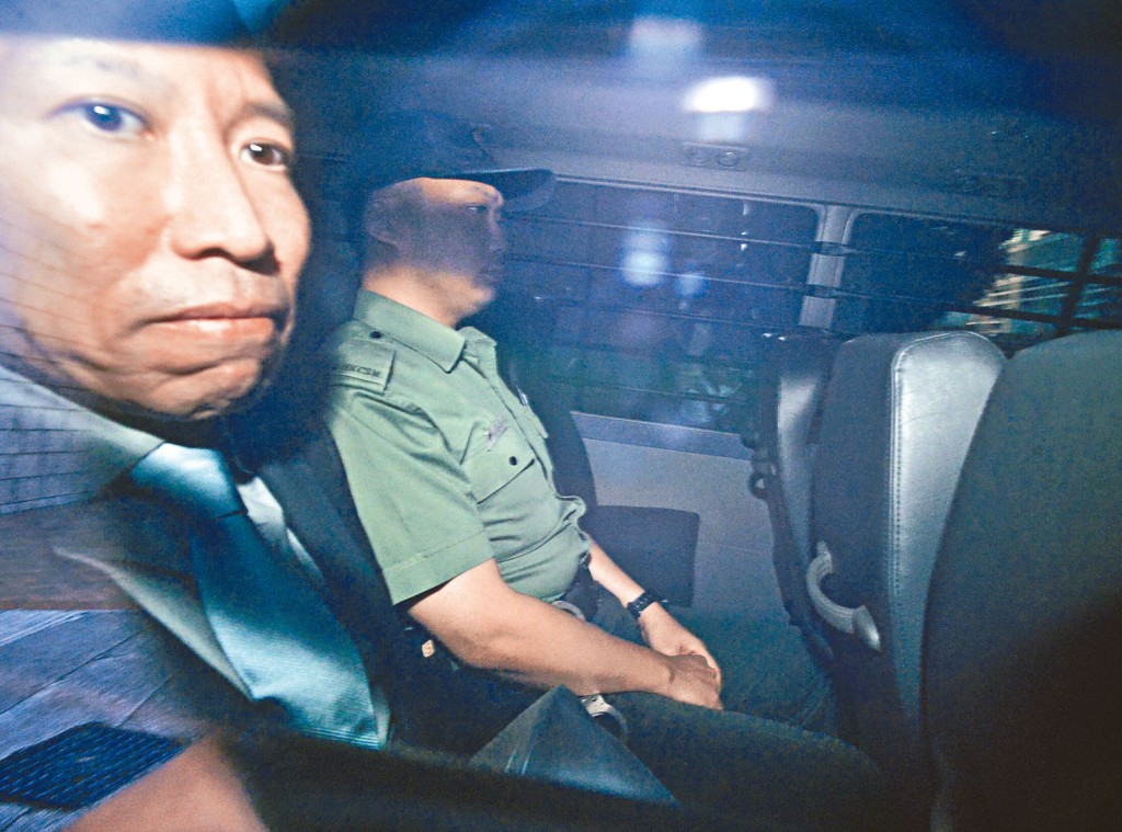 ■陈振聪在赤柱监狱服刑八年后今日获释。