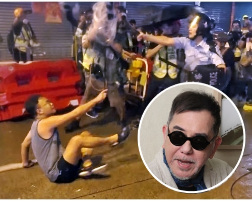 秋生(小图)指此自然反应同人类嘅自然不太相近。港台直播截图/资料图片