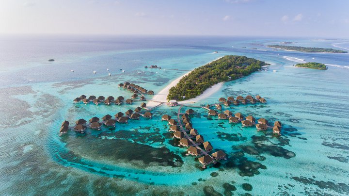 著名度假島國馬爾代夫是渡假聖地。