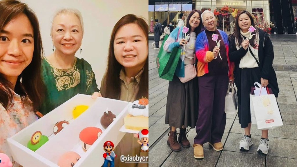 陈秋霞再晒家庭照母女同框连环庆祝  二女罕现身背景大起底  执掌百亿家族企业