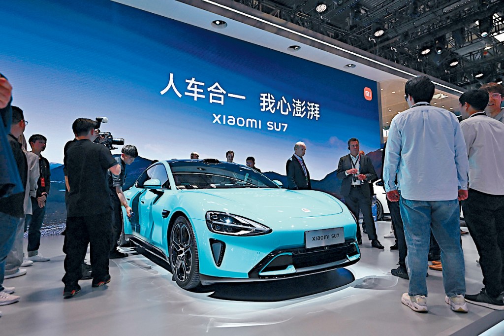 小米汽車決定由即日起,召回部分SU7標準版電動汽車,共計約11.69萬輛。
