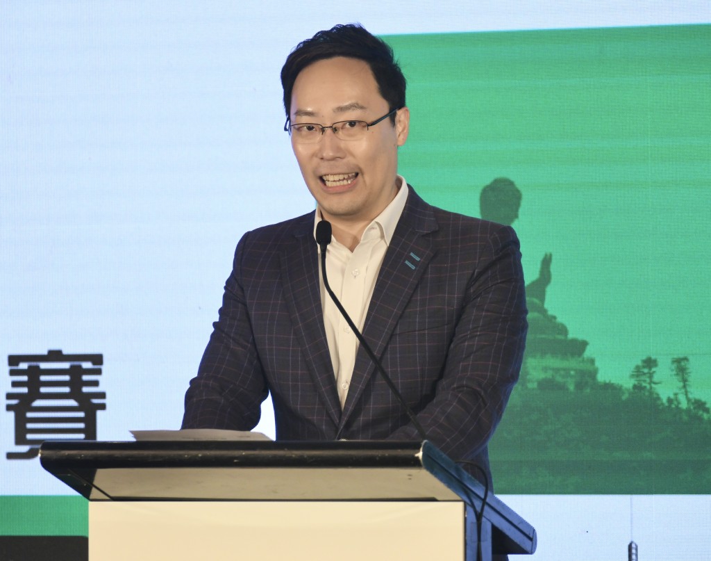 蔡健斌2024年9月接任體育專員。資料圖片 蔡健斌2024年9月接任體育專員。資料圖片