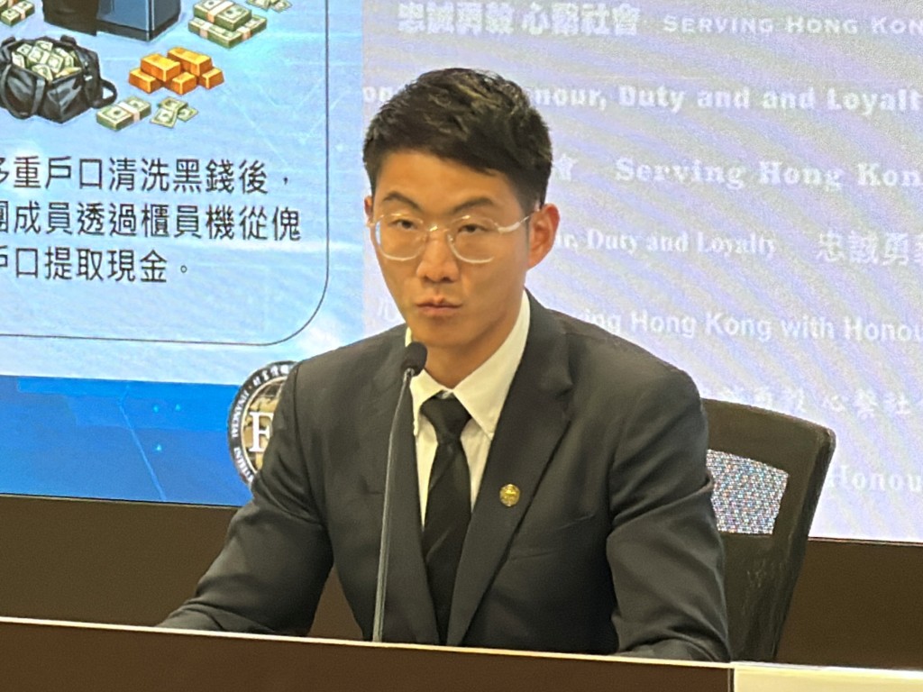 財富情報及調查科署理總督察段玉衡。