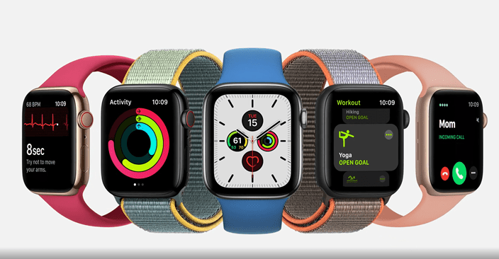 Apple Watch新系列外型年轻，富有朝气。(苹果网站截图)