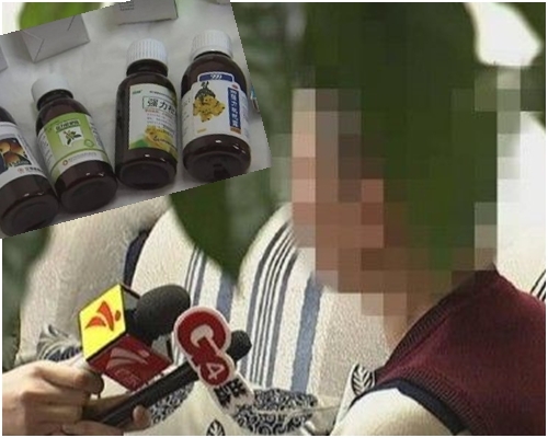 男子喝強力枇杷露上癮,連續兩年一天要飲5瓶止癮。網圖