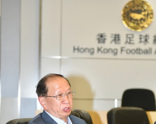 足總近期面對各界多番指控,主席貝鈞奇明午舉行記招,冀釋除公眾疑慮。資料圖片