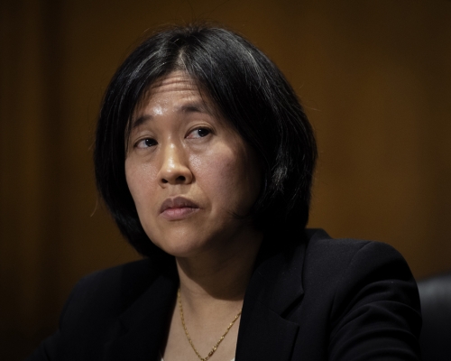美國參議院確認戴琪出任貿易代表。AP圖片