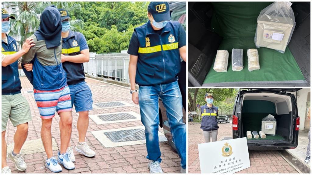 香港海關去年八月破獲變壓器走私毒品案。