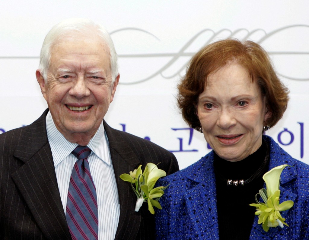 羅莎琳與卡特77年的婚姻成了美國政壇一段佳話。路透社