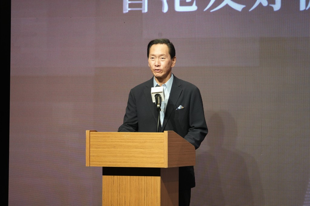 陈智思表示2022至2023年的筹款收入增幅超过6倍。吴艳玲摄