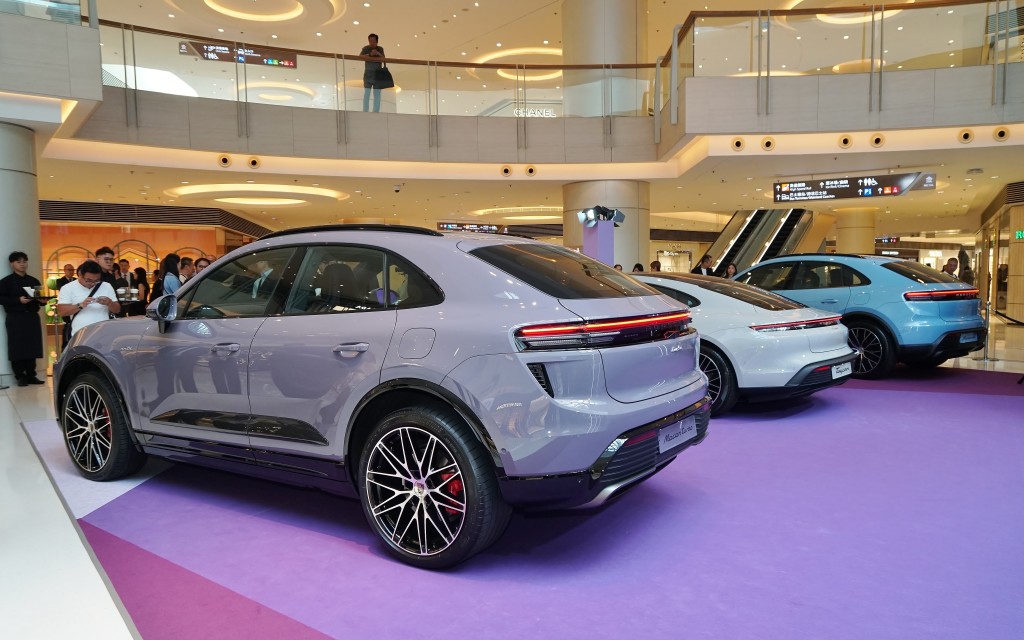 全新保时捷Porsche纯电动Macan开售：全新Macan Electric及改良版Taycan将一连四日（10月24至27日）在圆方Porsche车展公开首展。