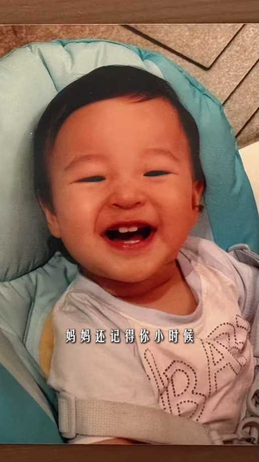 馬景濤前妻分享兒子的成長片段。 馬景濤前妻分享兒子的成長片段。
