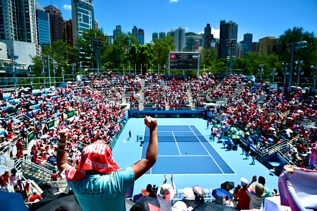 維園主場幾近爆滿。資料圖片