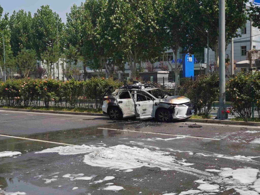 小馬智行主打的Robotaxi疑肇禍。 小馬智行主打的Robotaxi疑肇禍。