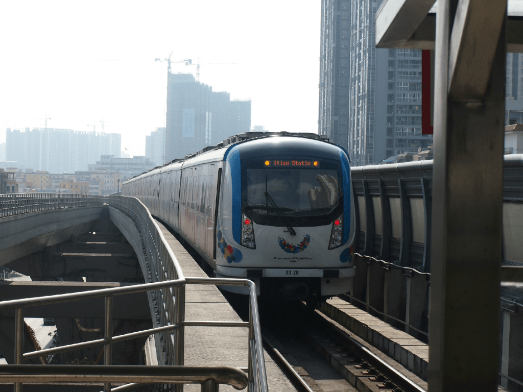 深圳地鐵。
