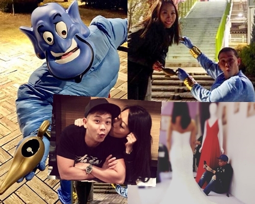林子善與未婚妻明年4月將拉埋天窗。