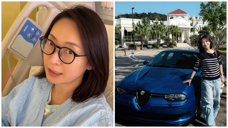 周家怡挑戰考賽車牌出意外急送院  痛到行唔到揭傷勢現況  公開出事一刻直呼恐怖