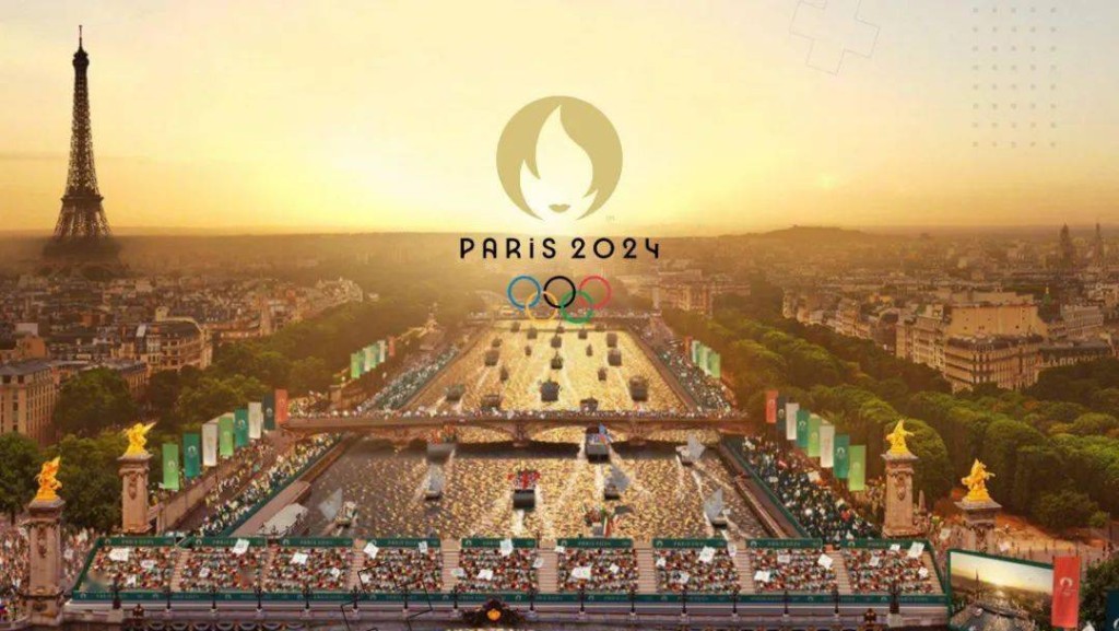 巴黎奧運會開幕式效果圖。