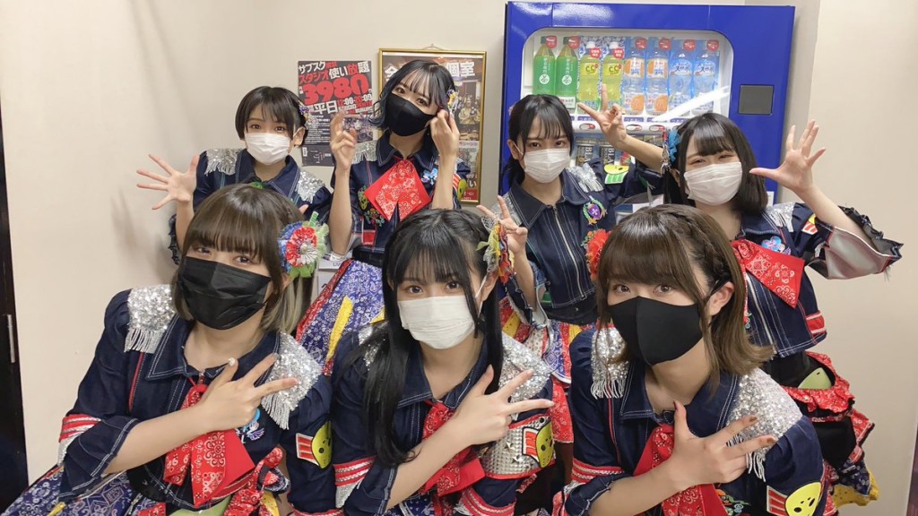 假面女子中有5名成員確診。